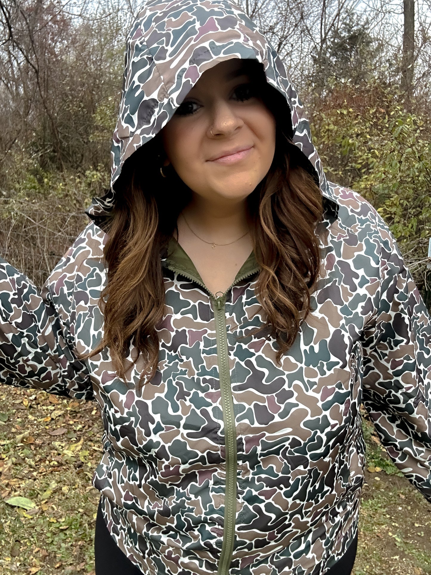 Wildwoods Duck Camo Windbreaker