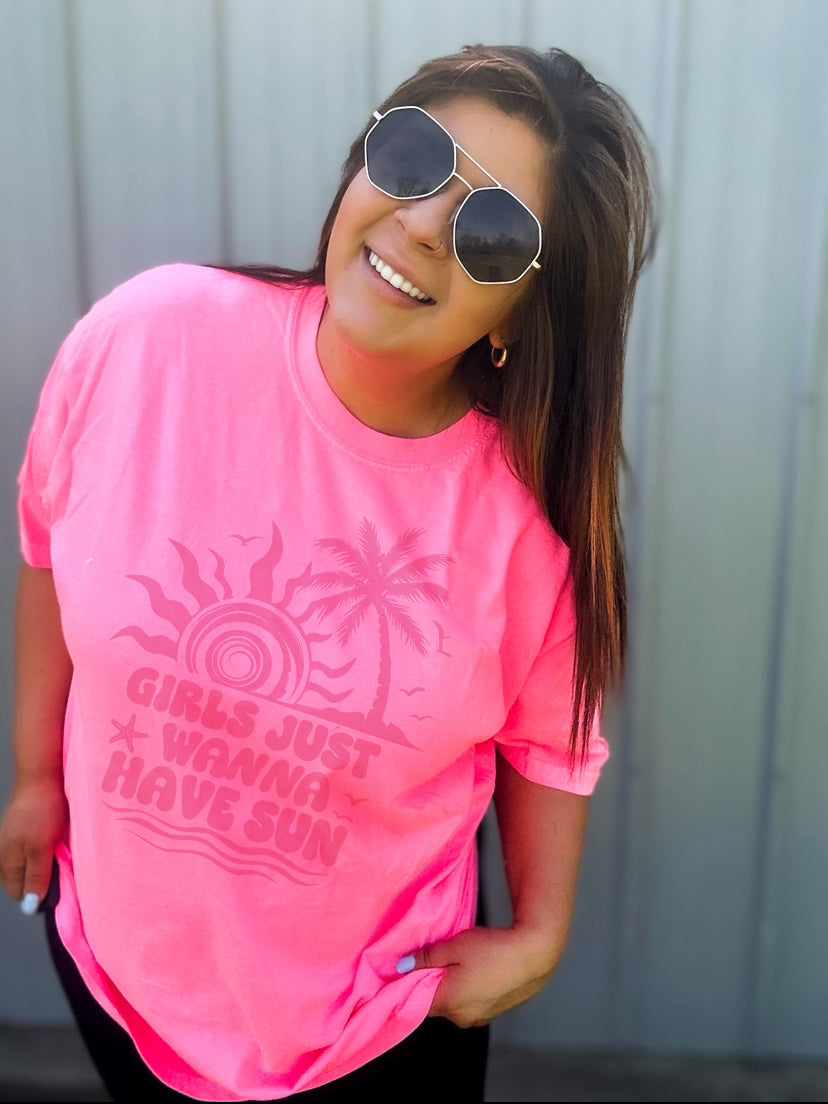 Girls Just Wanna Have Sun T-Shirt