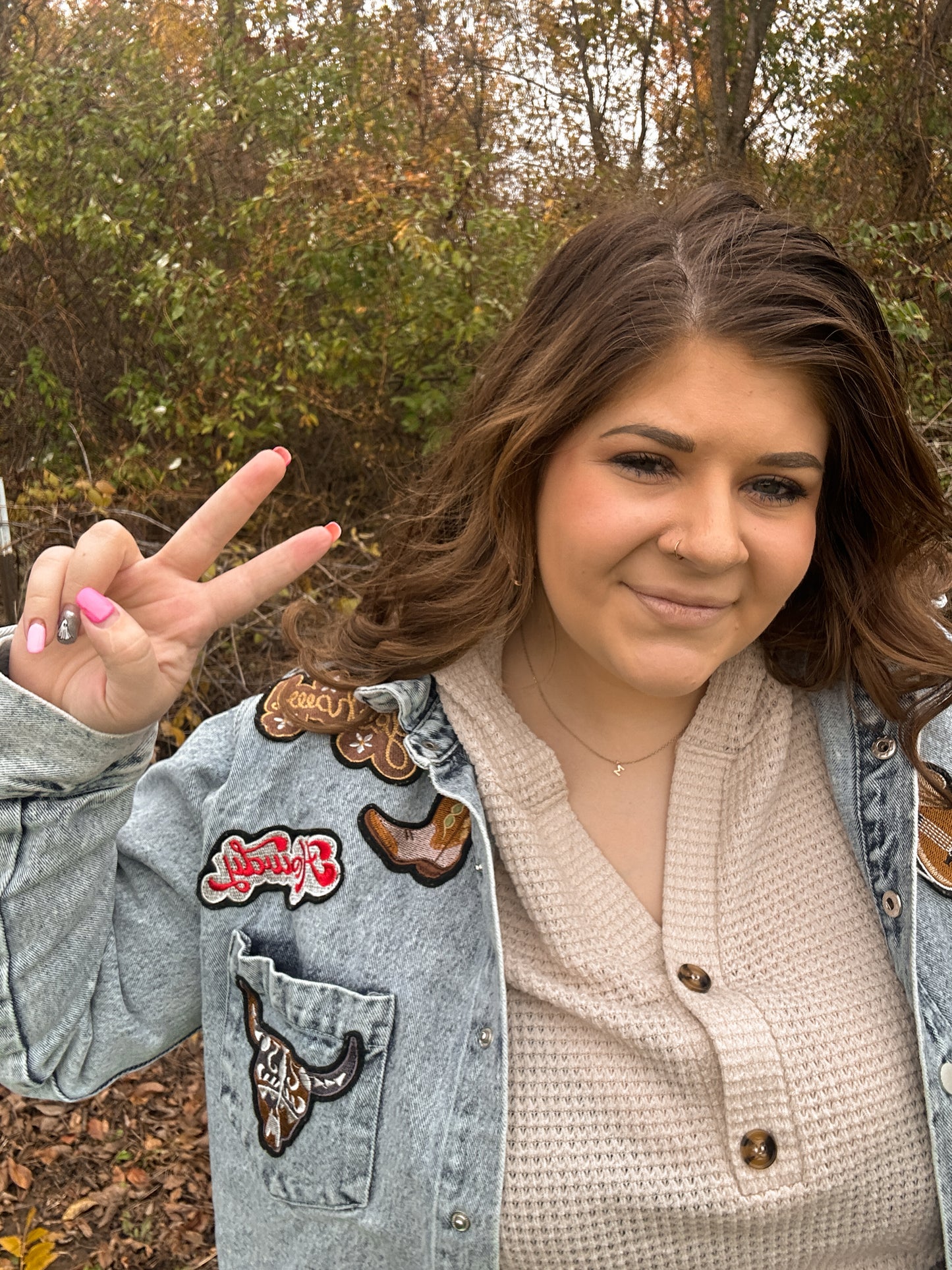 Outlaw Patchwork Denim Jacket