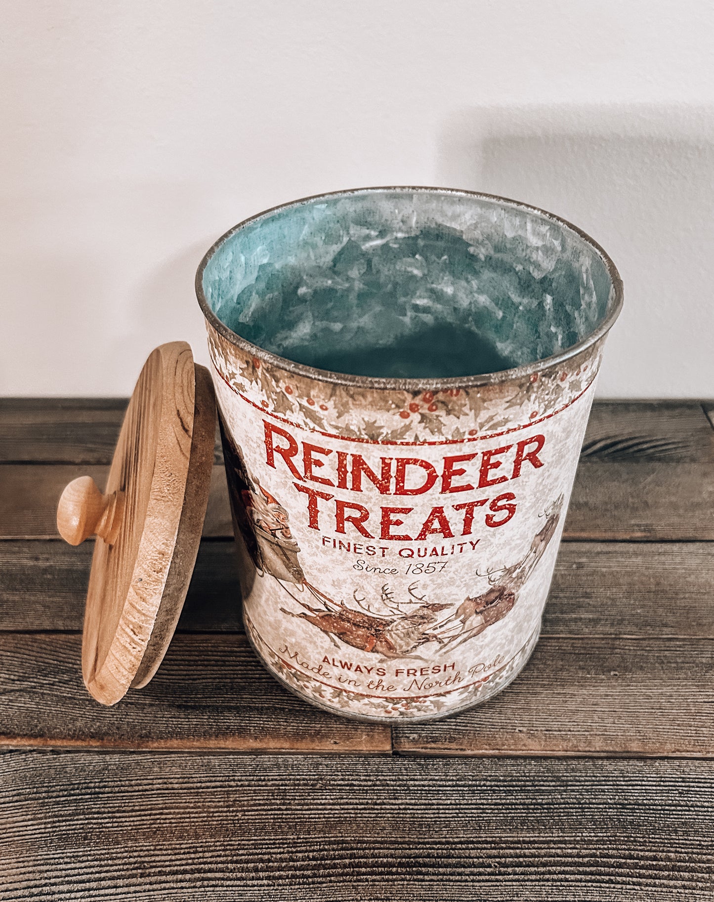 Reindeer Treats Canister