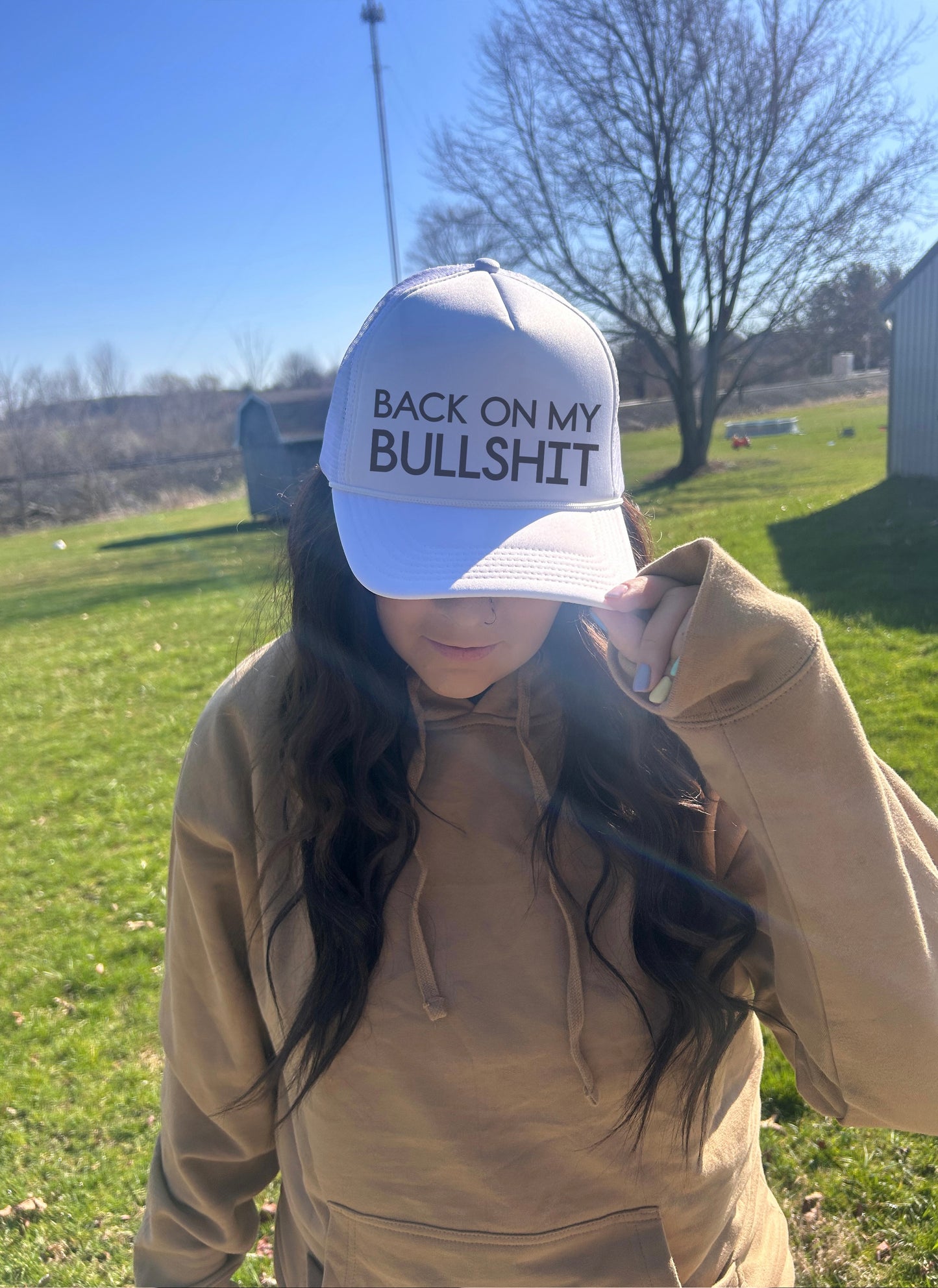 Back On My Bull Trucker Hat