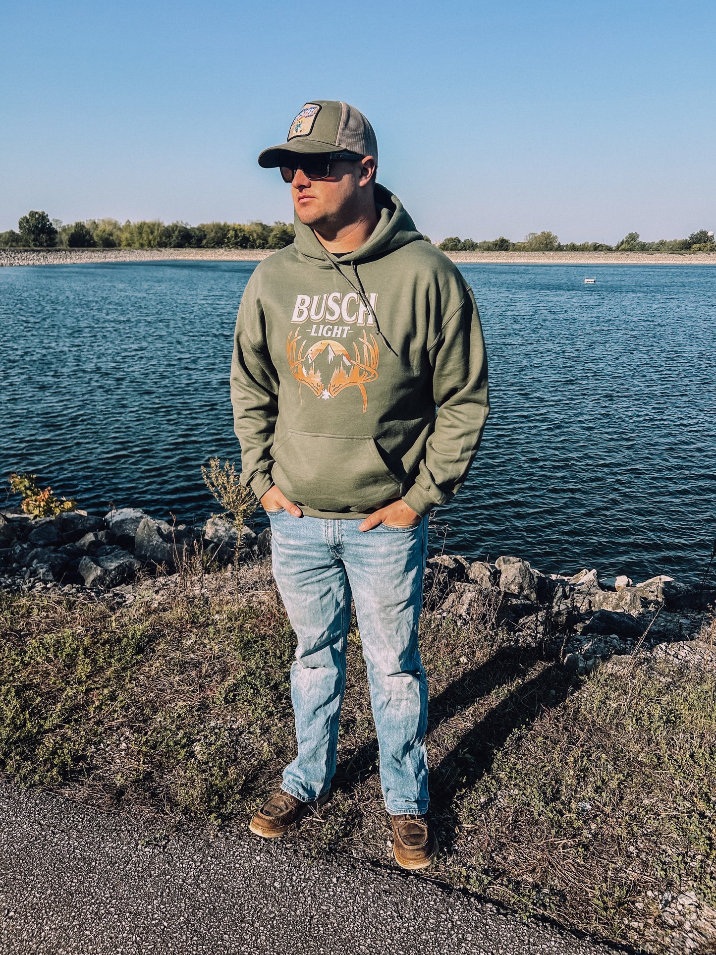 Double Drop Busch Mountain - Hooded Sweatshirt