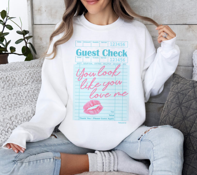 You Look Like You Love Me Guest Check