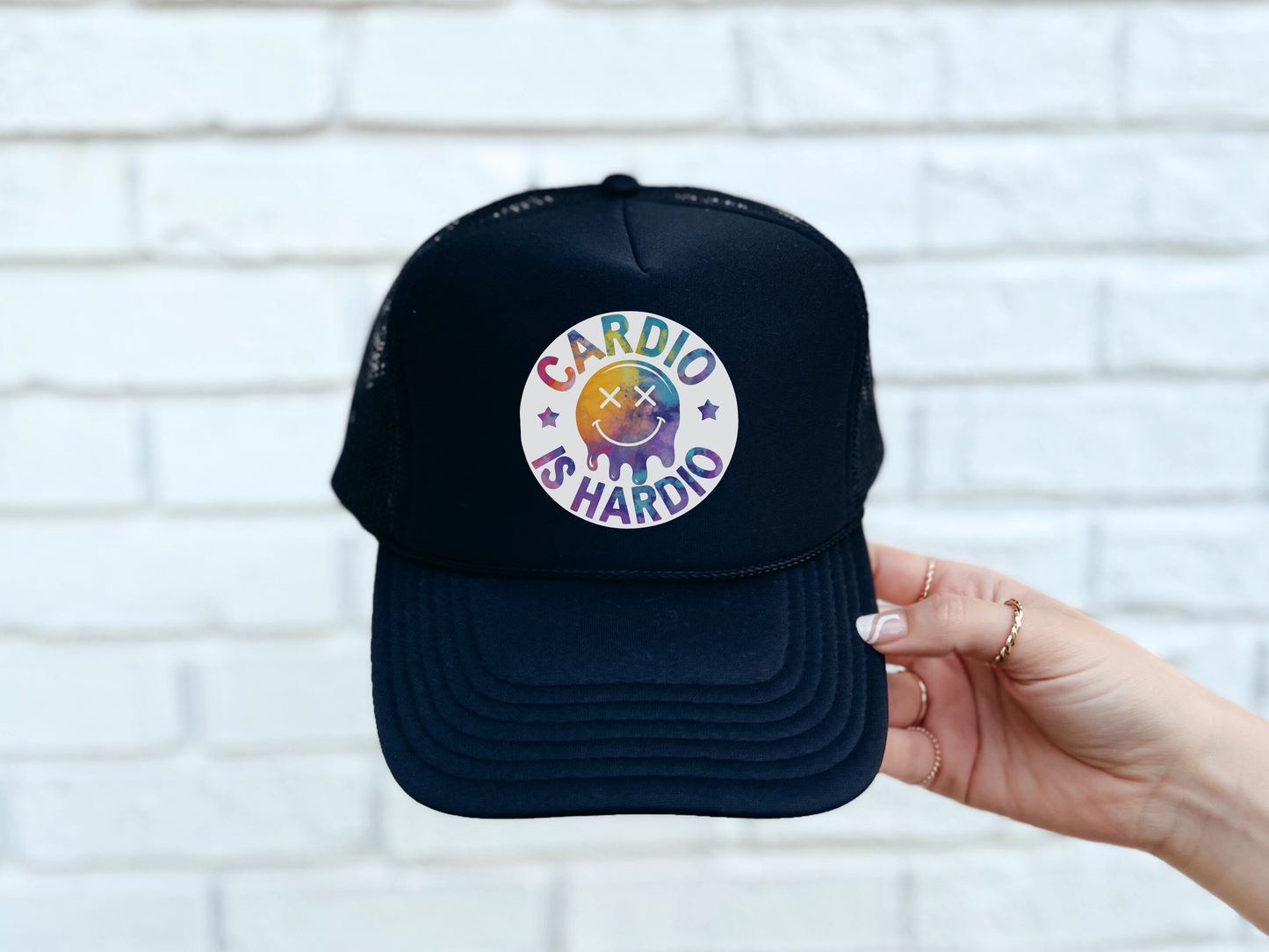 Cardio Is Hardio Trucker Hat
