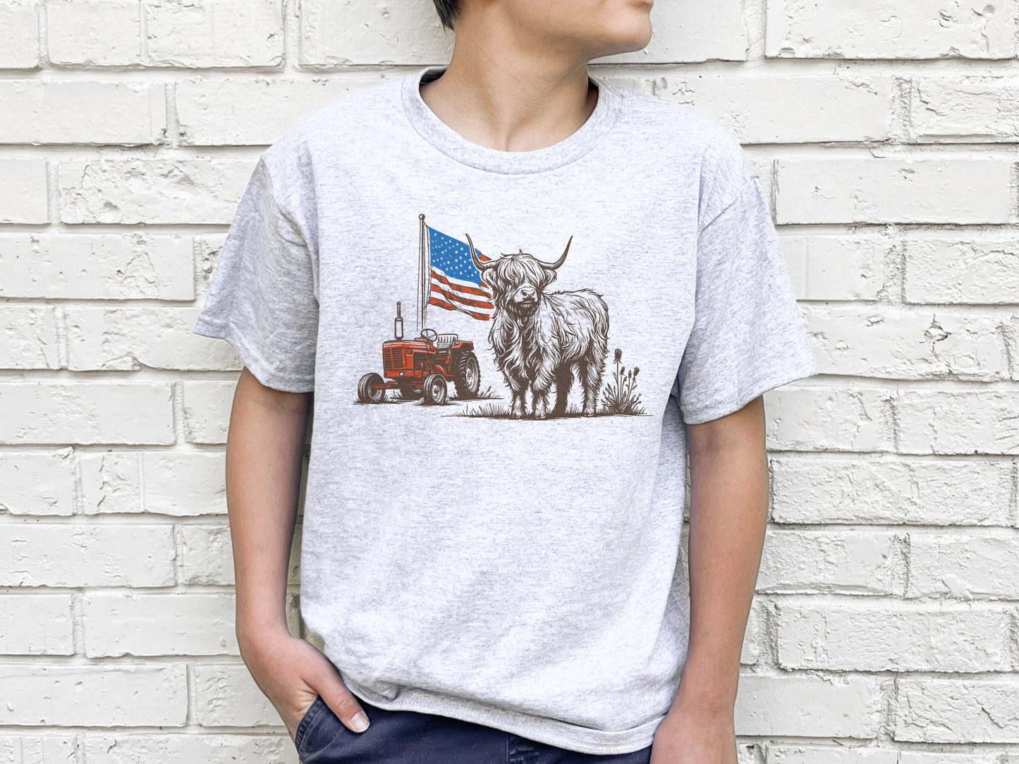 All American Highland Tractor (Kids)