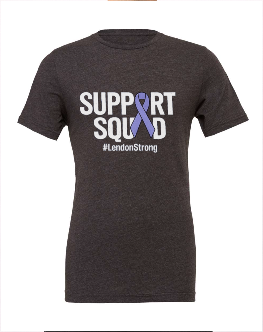 Lendon Strong T-Shirt - Bella Canvas Dark Heather