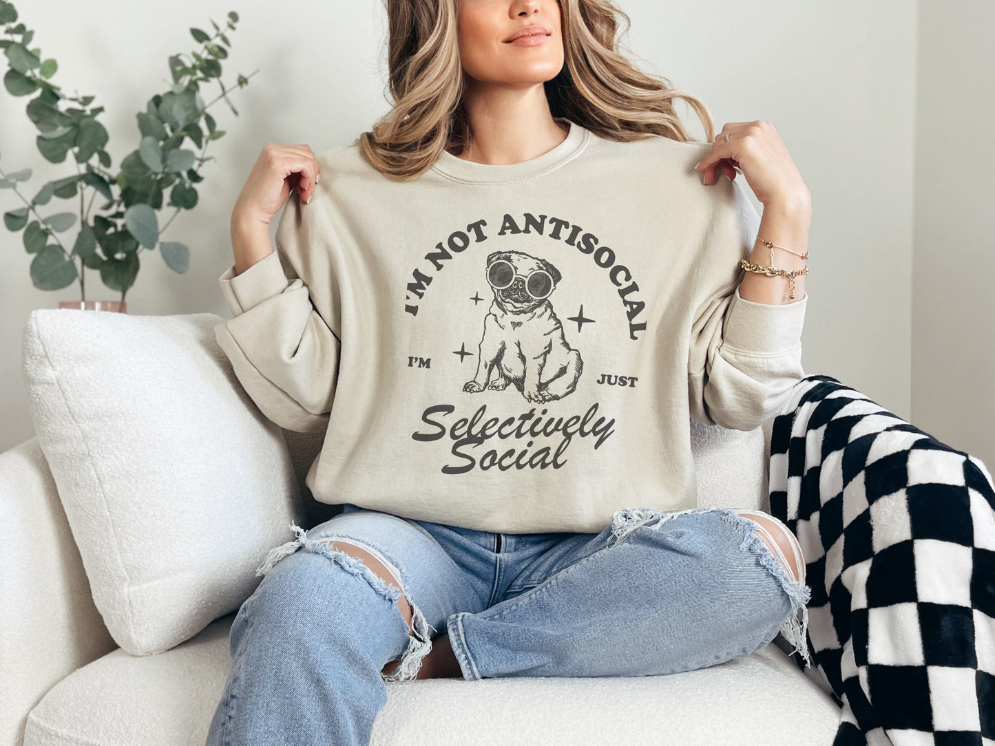 Selectively Social Crewneck Sweatshirt