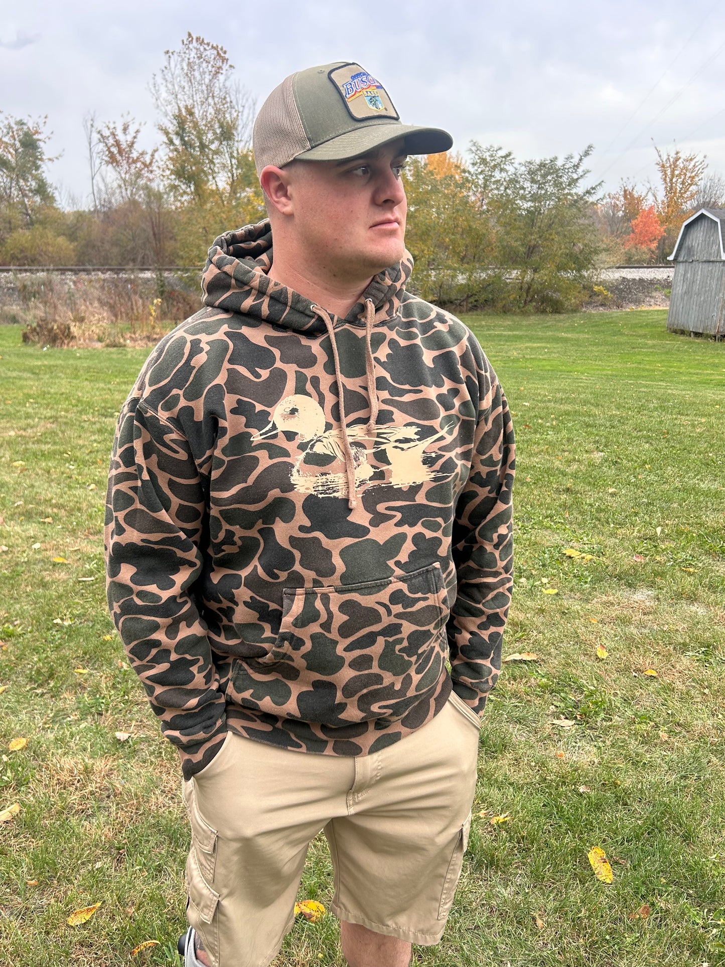 Duck Camo - Hooded Sweatshirt