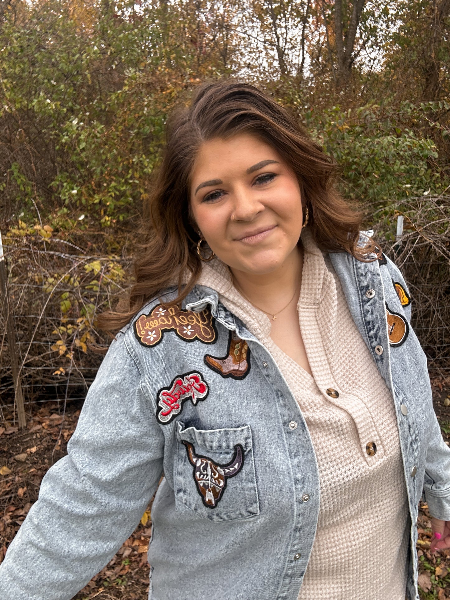 Outlaw Patchwork Denim Jacket