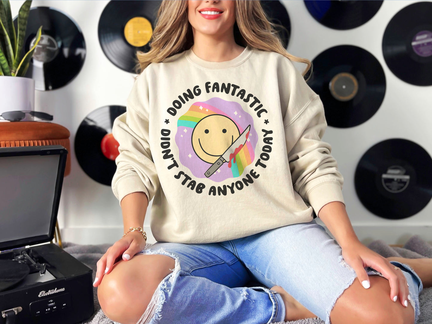 Doing Fantastic Crewneck Sweatshirt