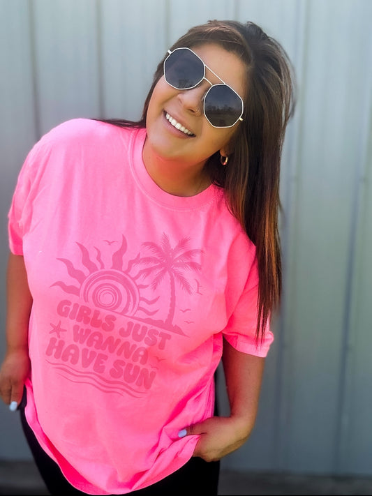 Girls Just Wanna Have Sun T-Shirt