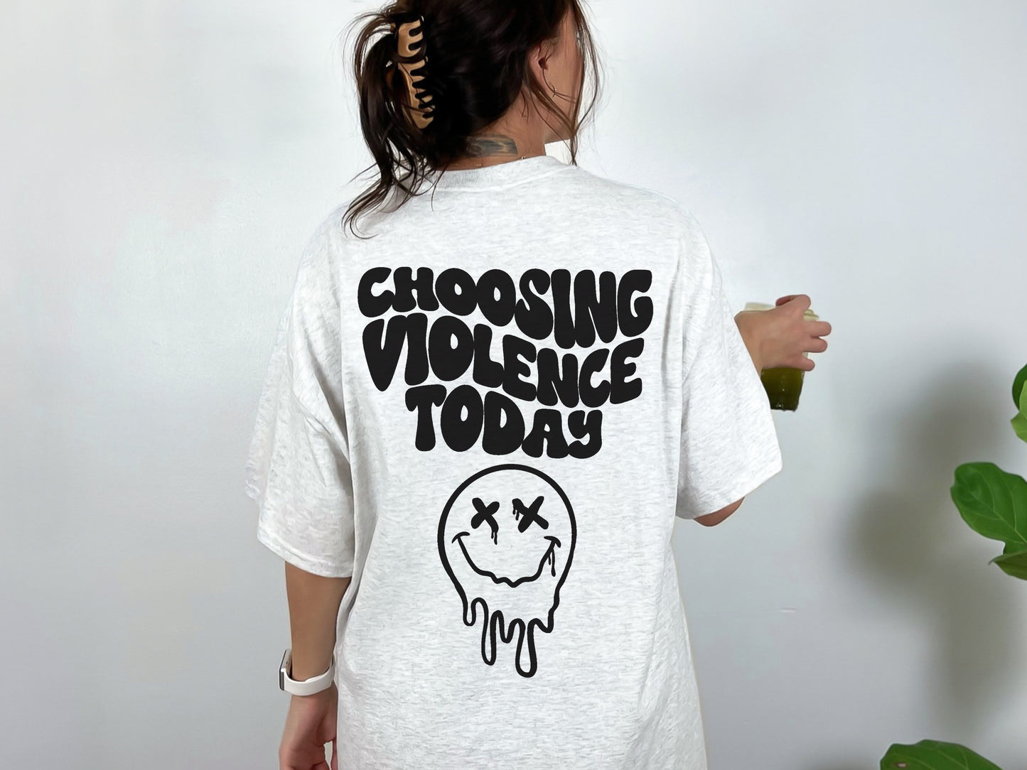 Choosing Violence Today (Black) Tee