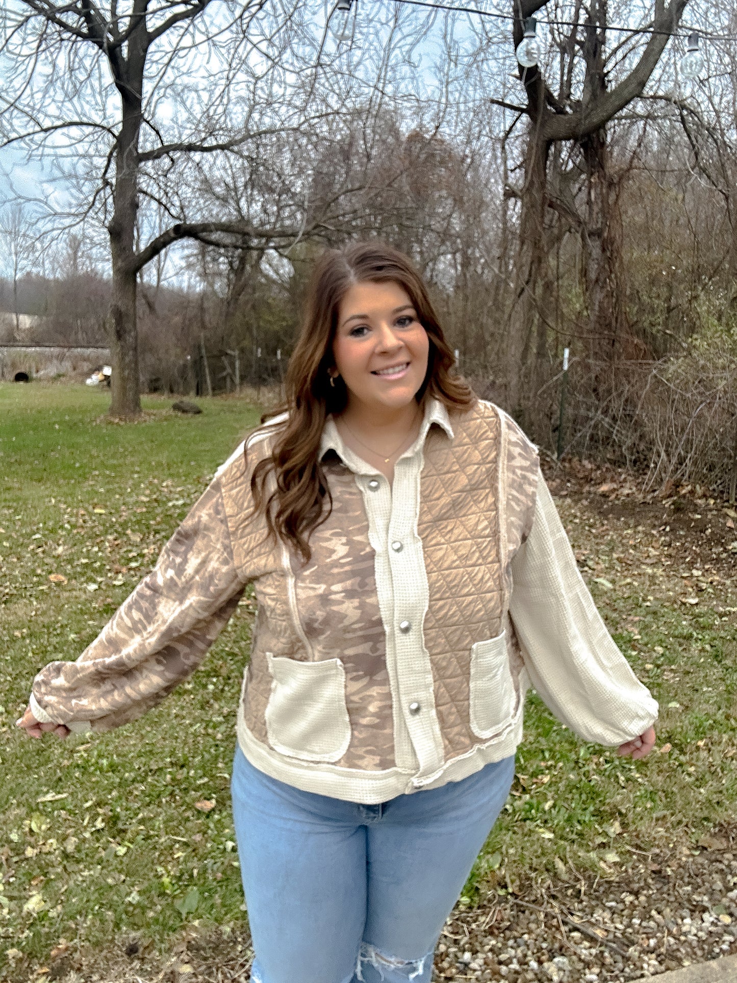 Outlander Quilted Button-Up
