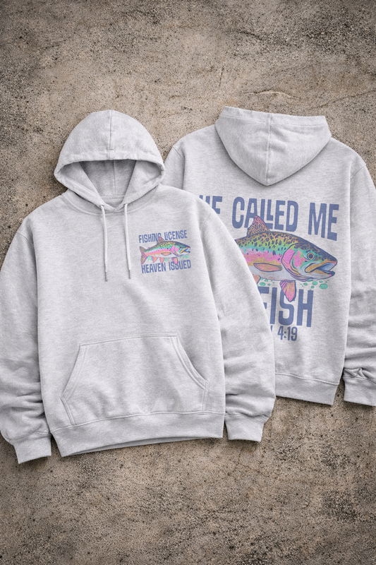 Heaven Issued Fishing License