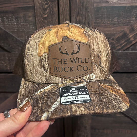 Realtree Edge Camo Brown Wild Buck Co. Hat