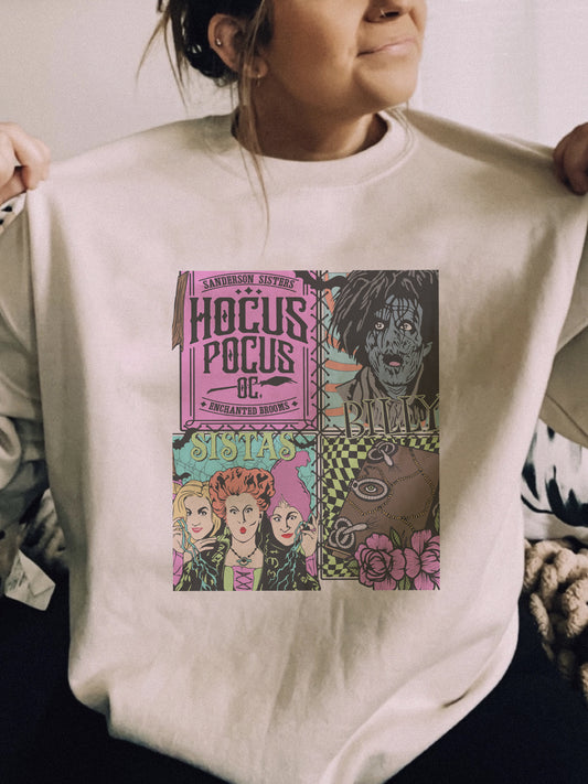 Sistas Hocus Pocus Crewneck Sweatshirt