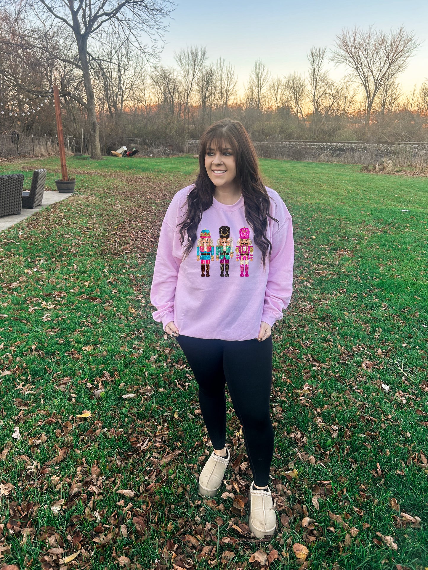 Nutcrackers Sparkle Crewneck Sweatshirt