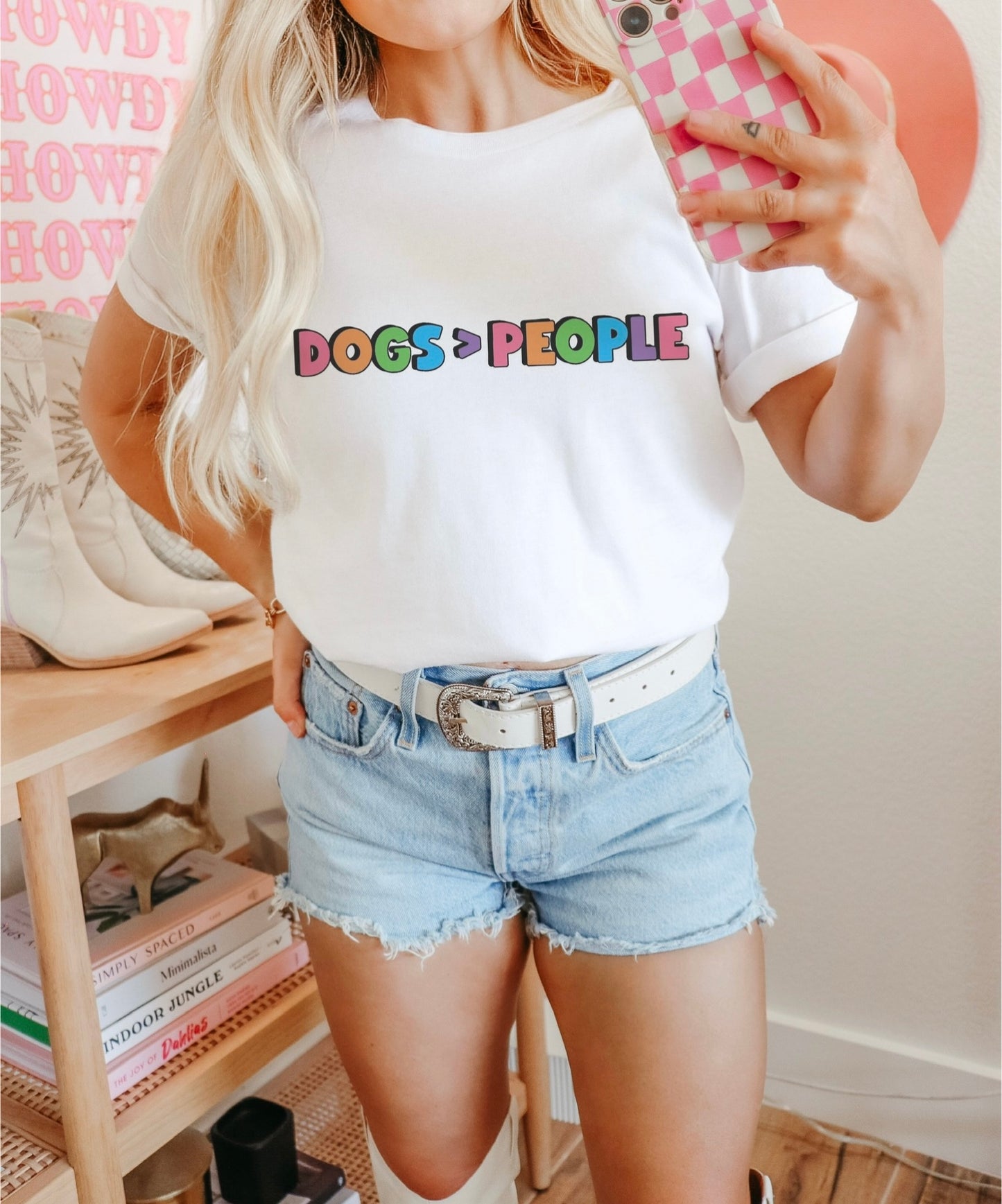 Dogs > People Tee