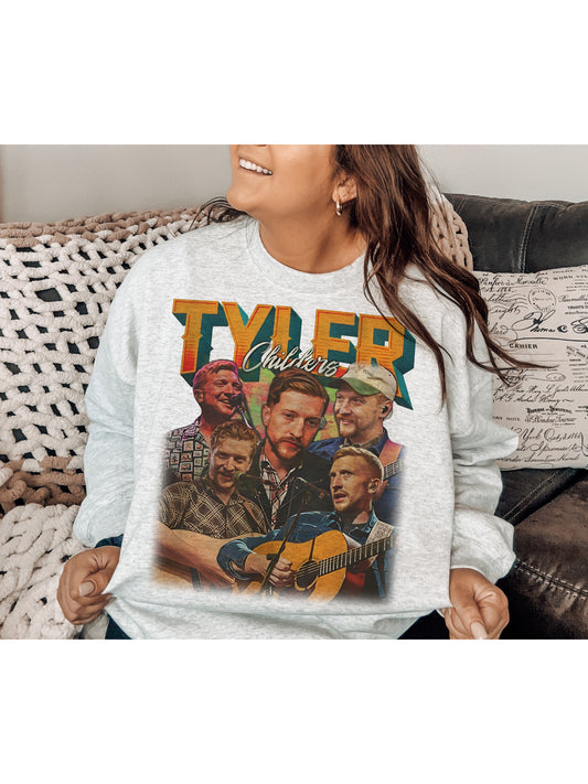 Retro Tyler Childers Crewneck Sweatshirt