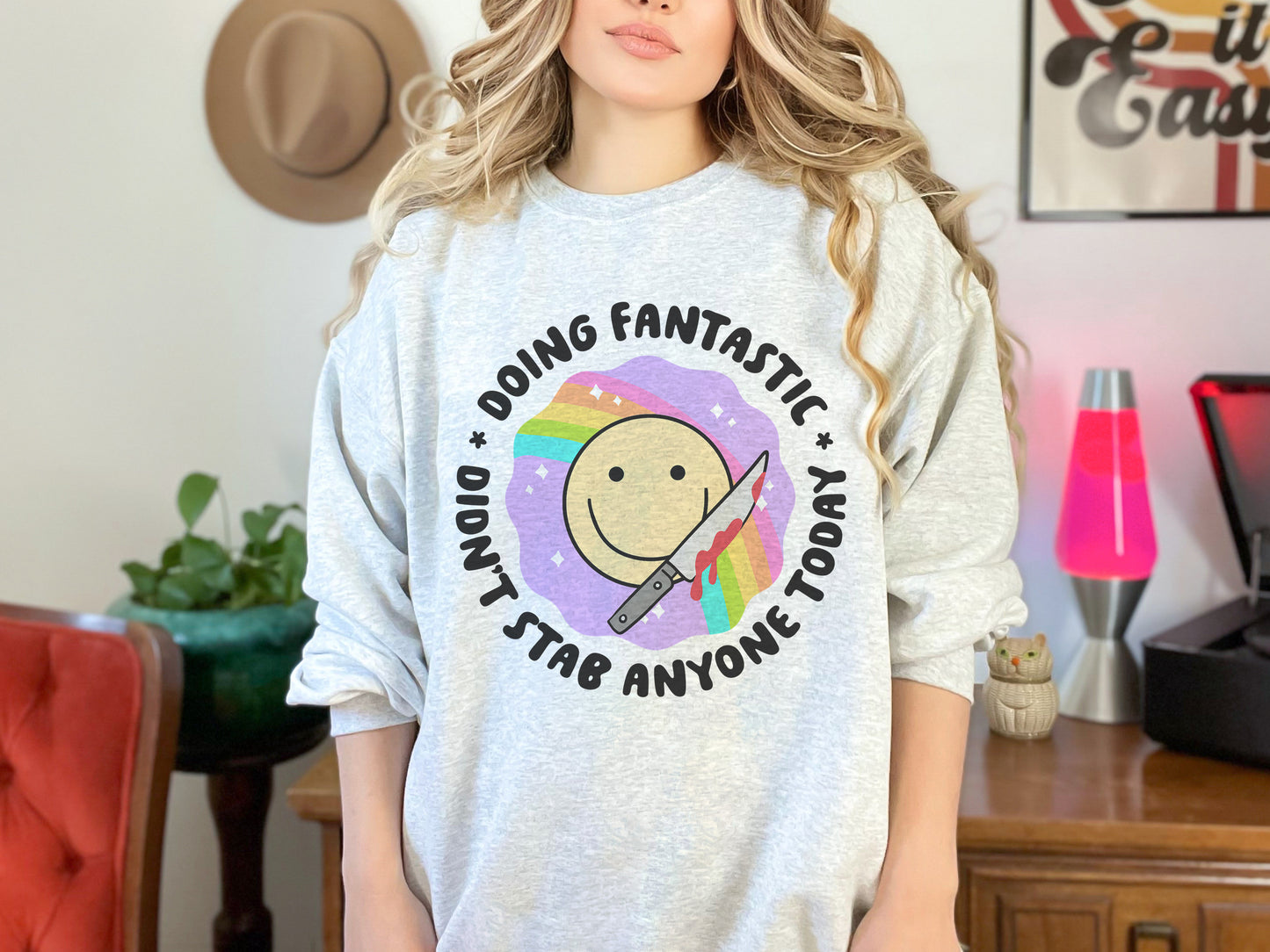 Doing Fantastic Crewneck Sweatshirt