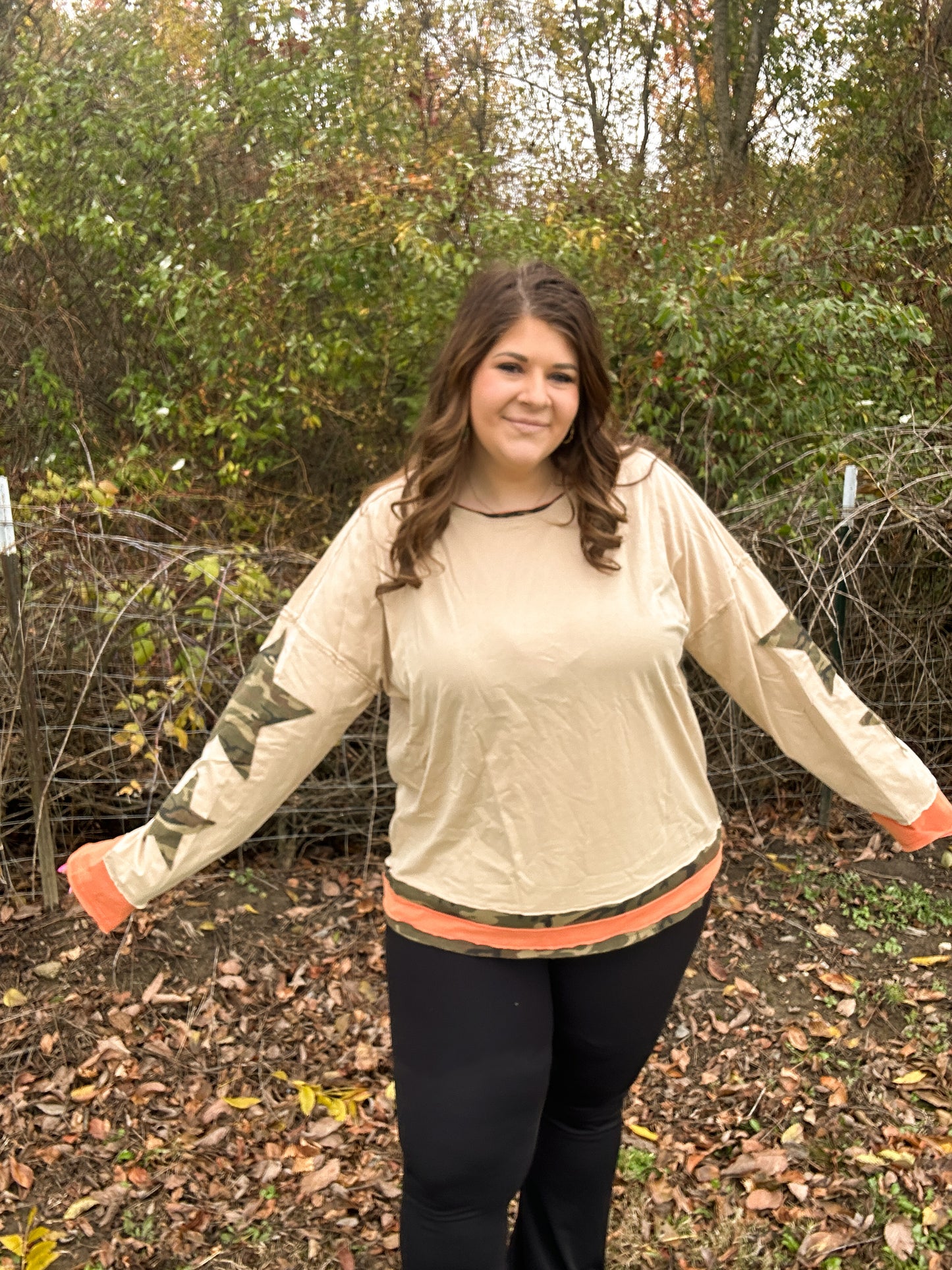 Dusty Trail Camo Star Tee