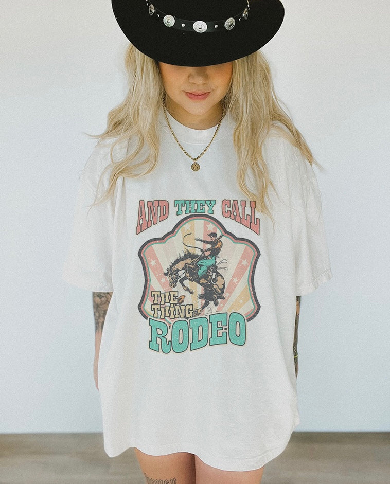 Call The Thing Rodeo Tee