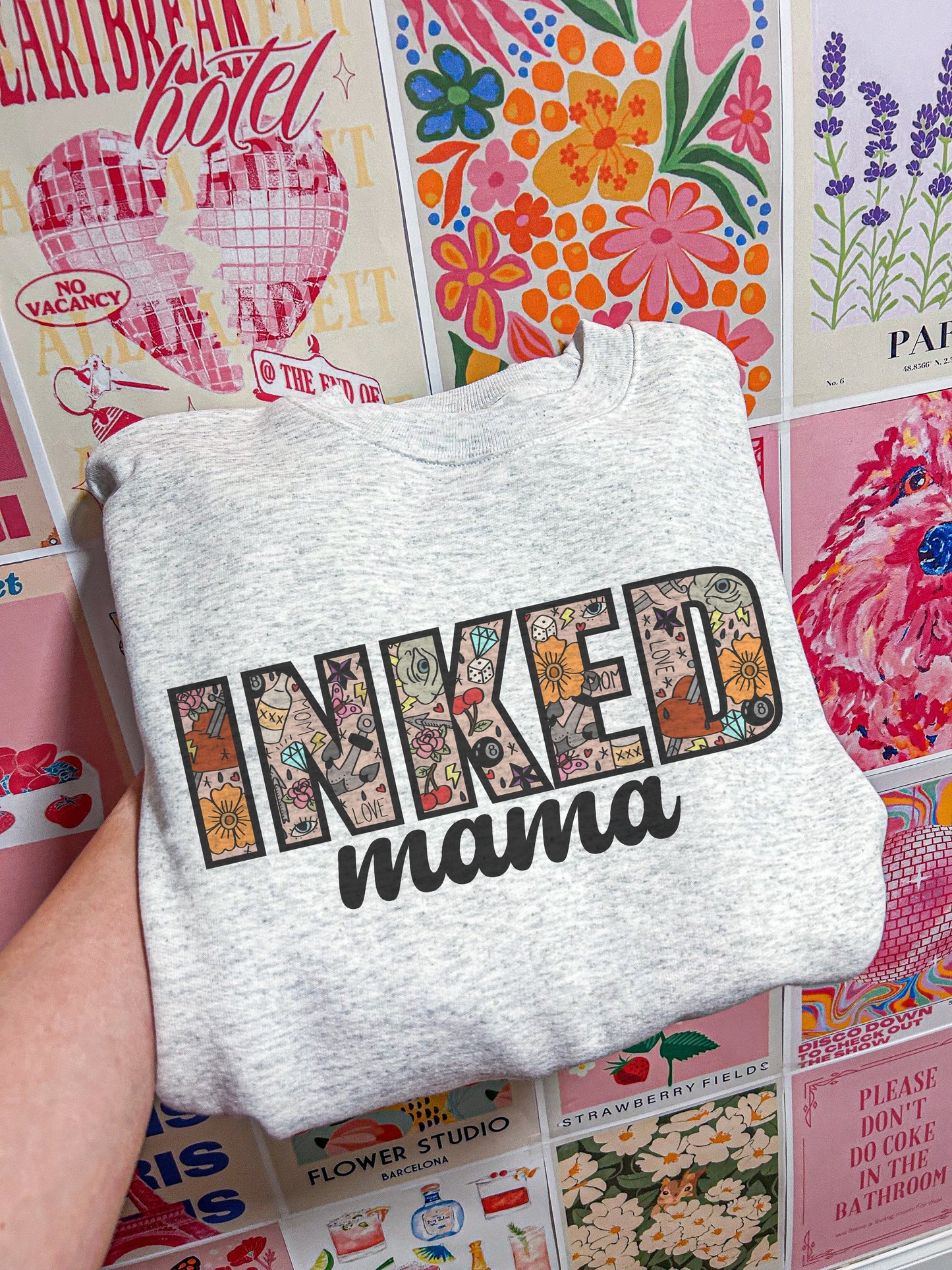 Inked Mama Crewneck Sweatshirt