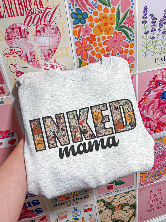 Inked Mama Crewneck Sweatshirt