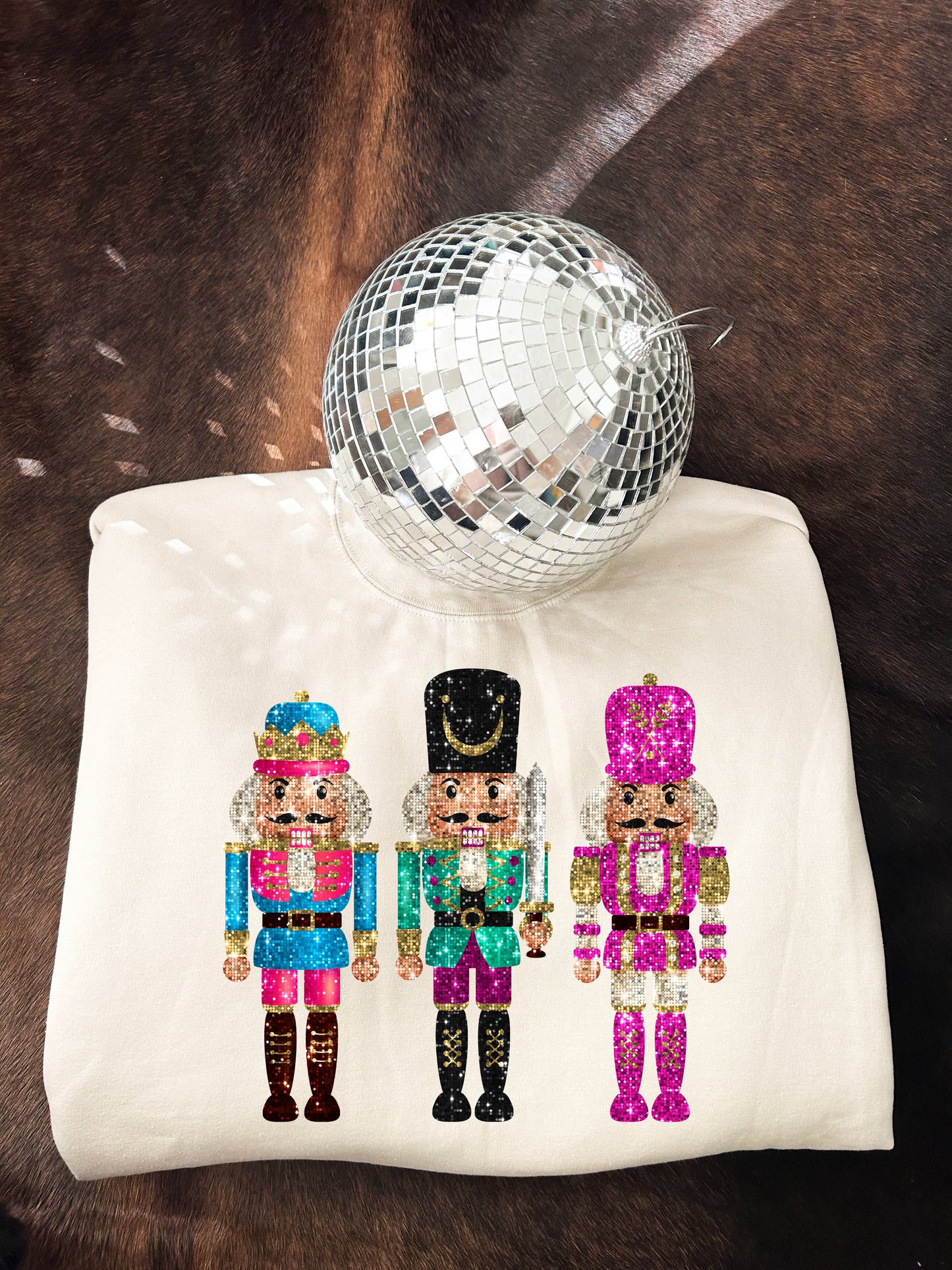 Nutcrackers Sparkle Crewneck Sweatshirt