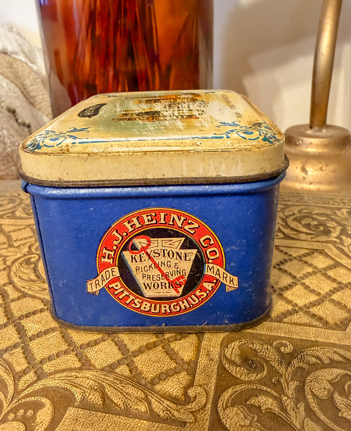 Vintage 1993 Heinz Pineapple Preserves Advertising Tin