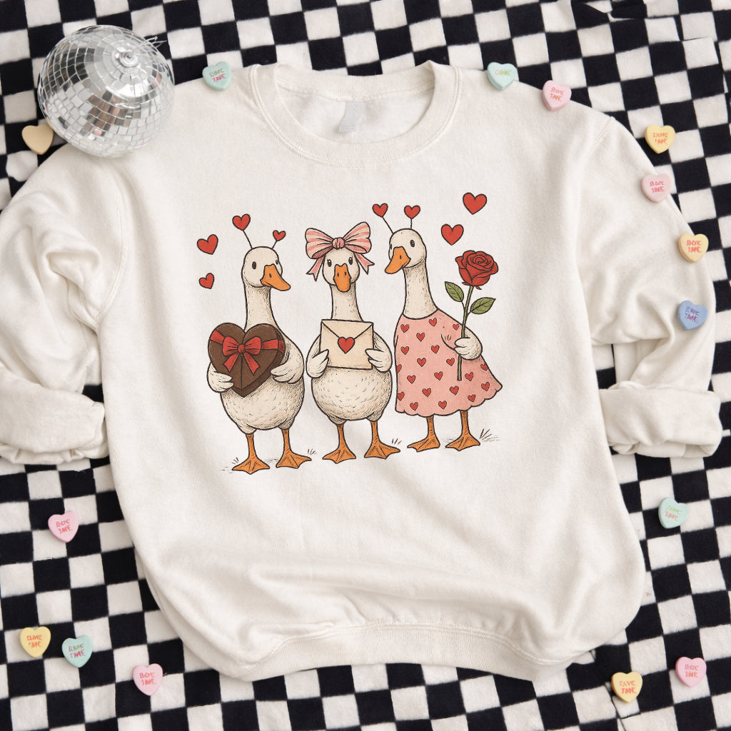 Valentine Goose Trio