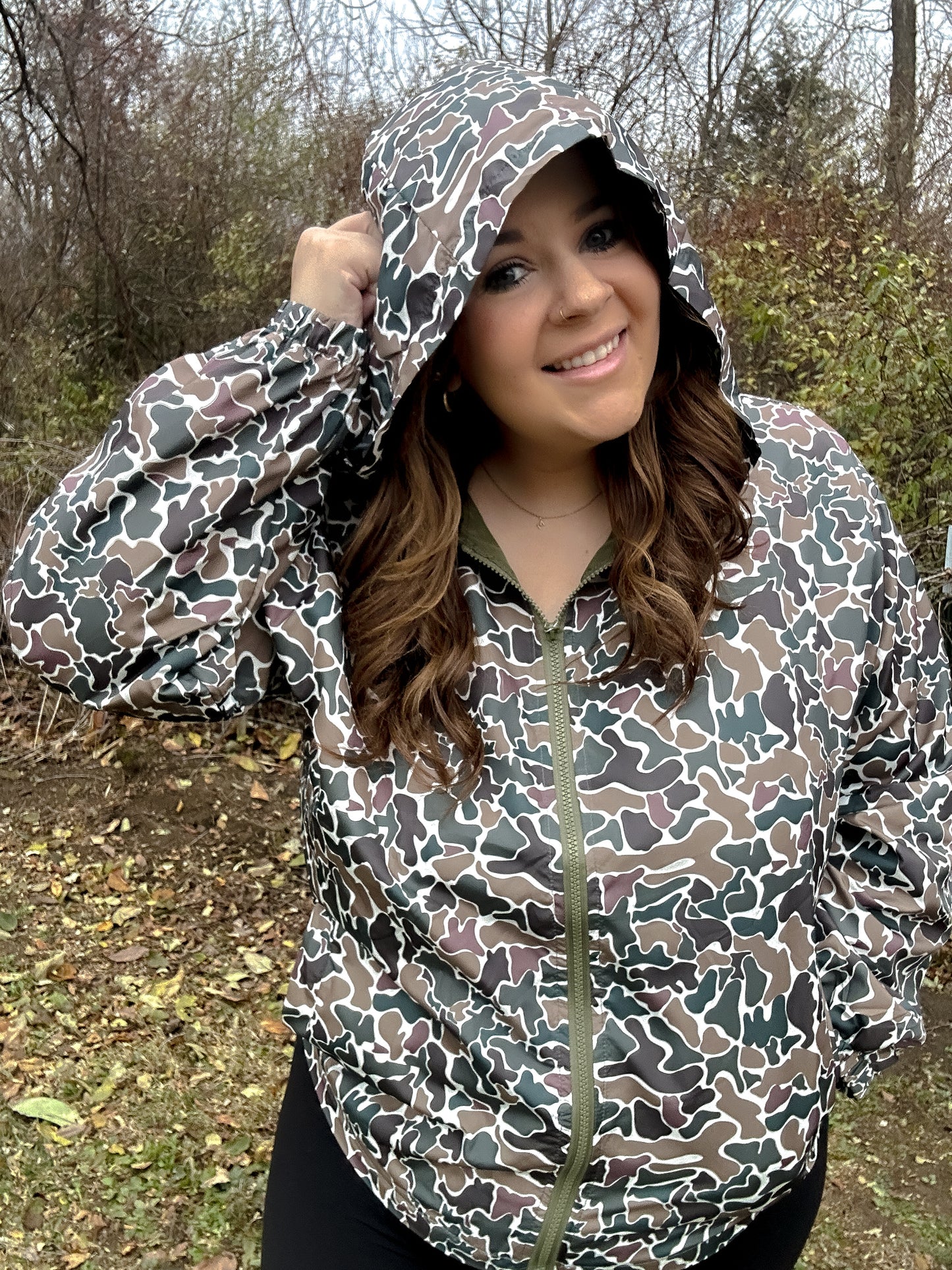 Wildwoods Duck Camo Windbreaker