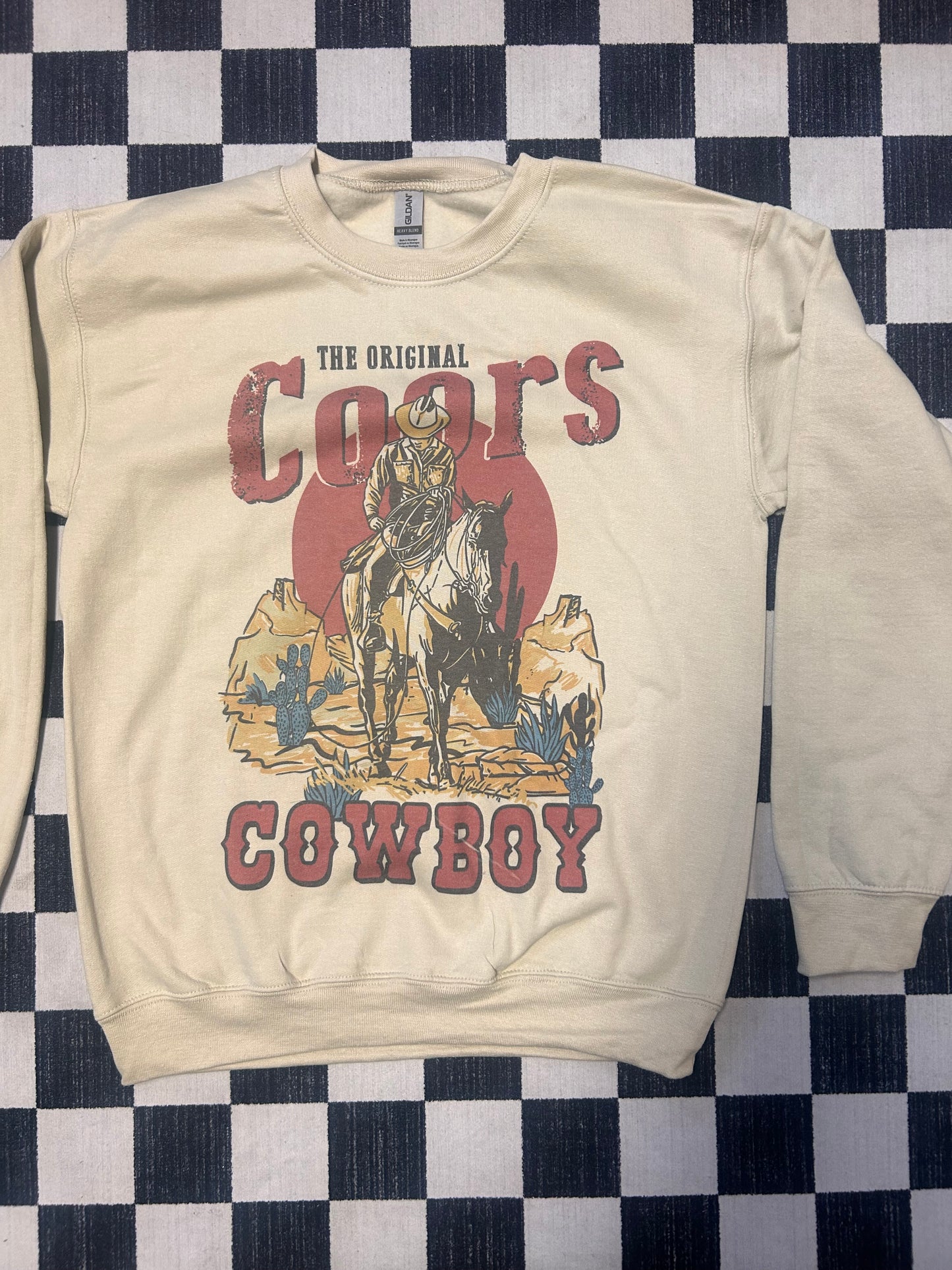 The Original Coors Cowboys Crewneck (Small)