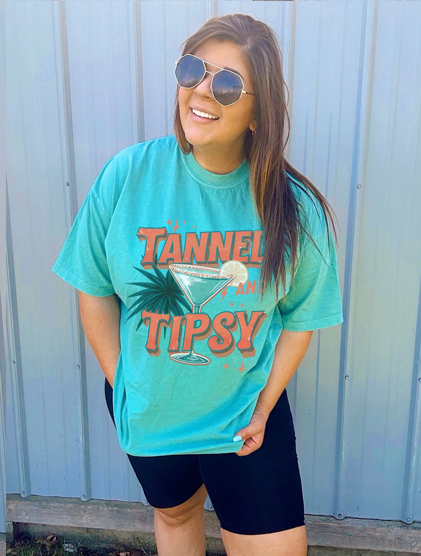 Tanned And Tipsy T-Shirt