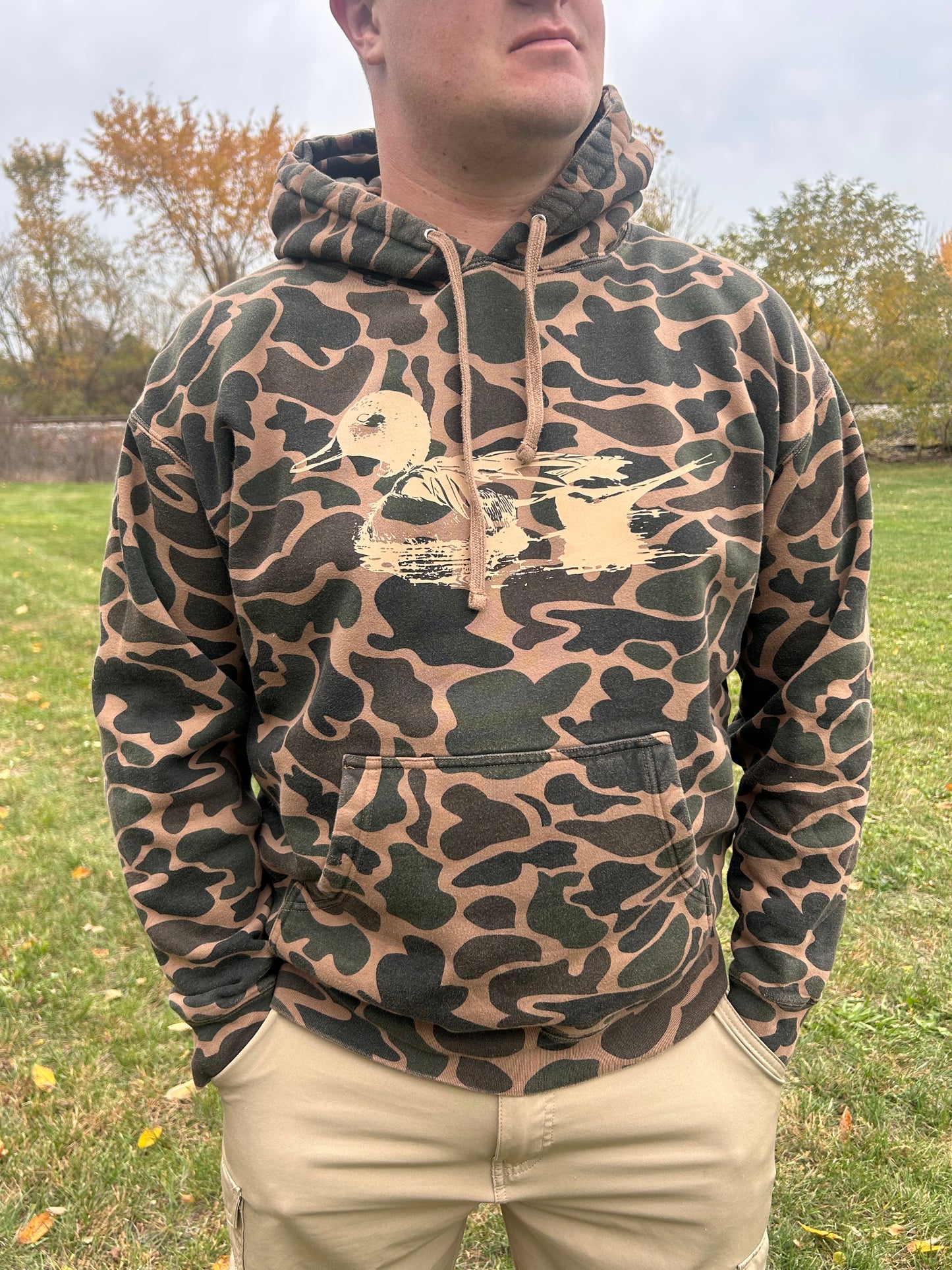 Duck Camo - Hooded Sweatshirt