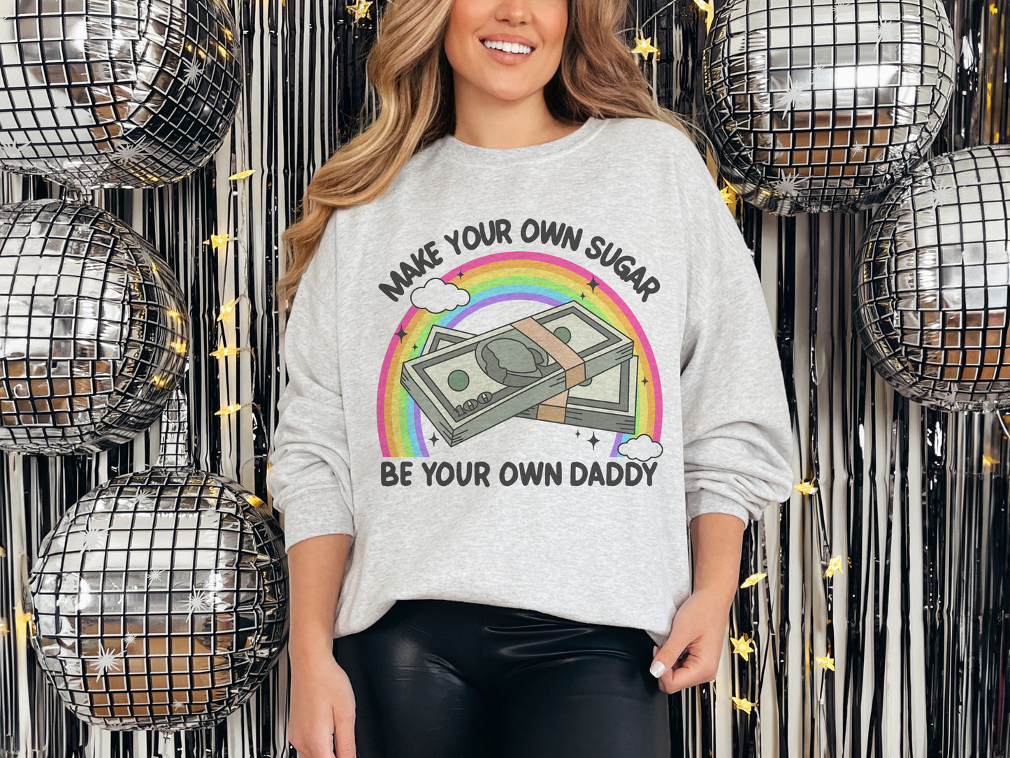 Make Your Own Sugar Crewneck Sweatshirt