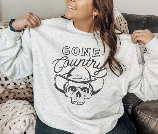 Gone Country Crewneck Sweatshirt