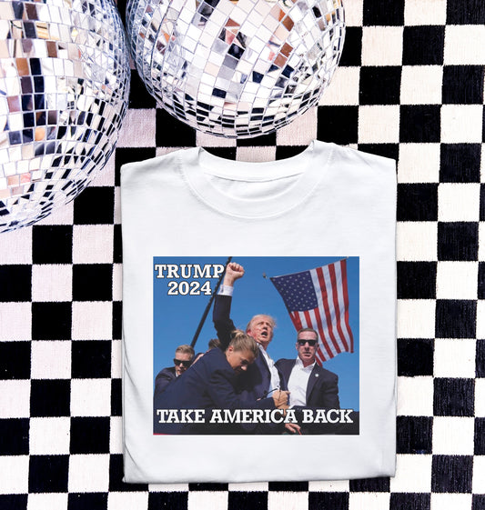 Take America Back Trump Rally Tee