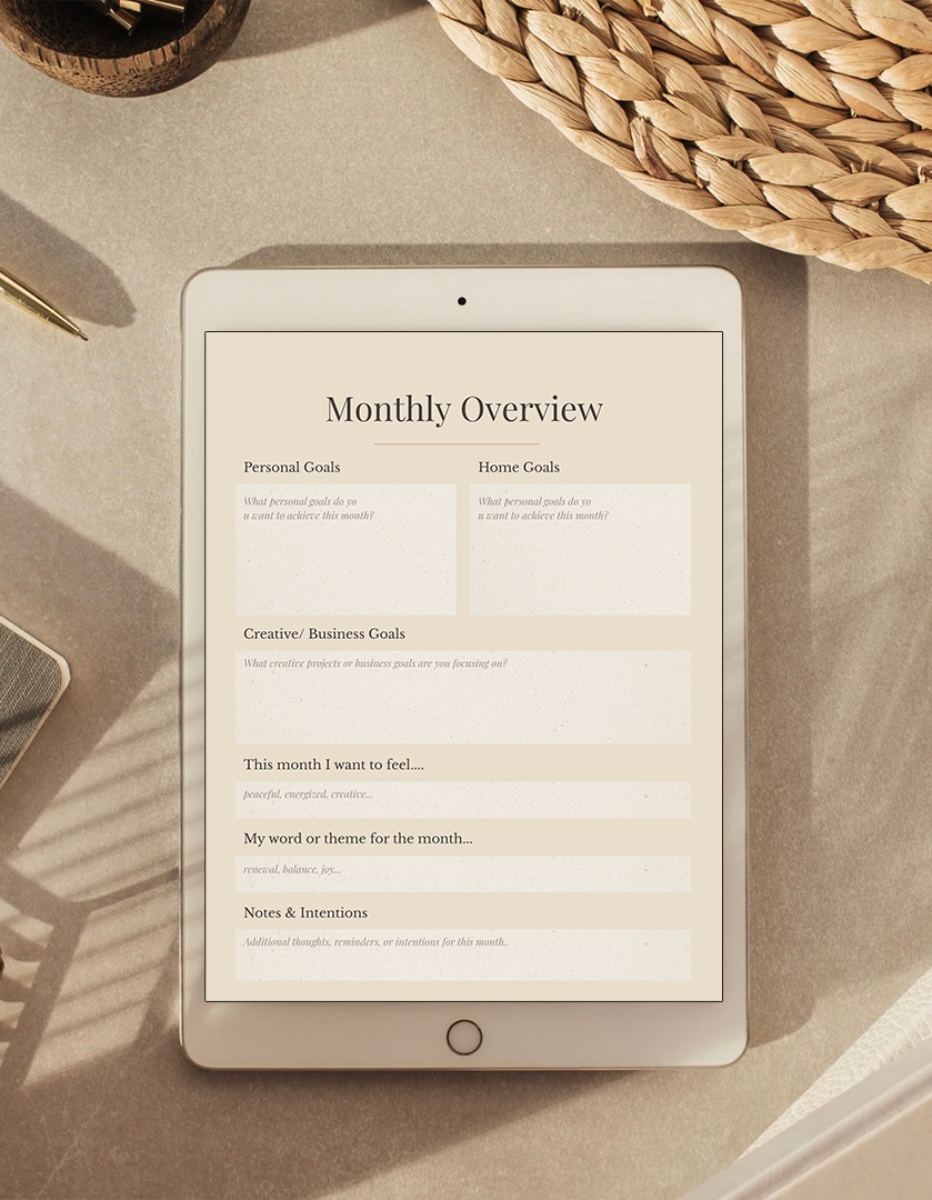 The Wild Homemaker Digital Planner & Journal for Home and Business
