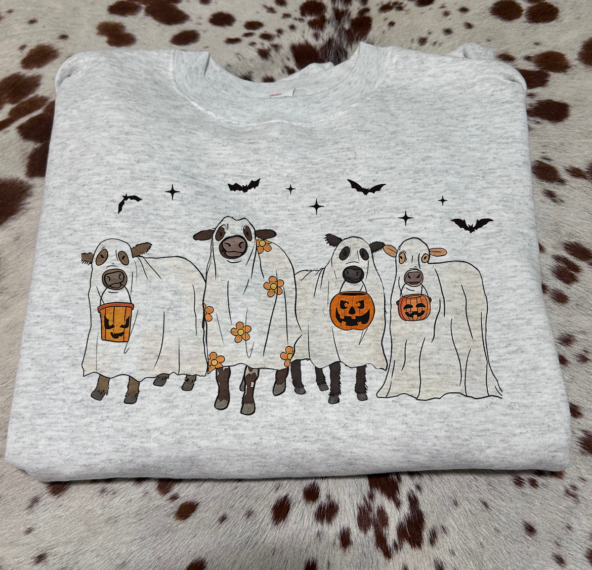 Ghost Cows Crewneck Sweatshirt