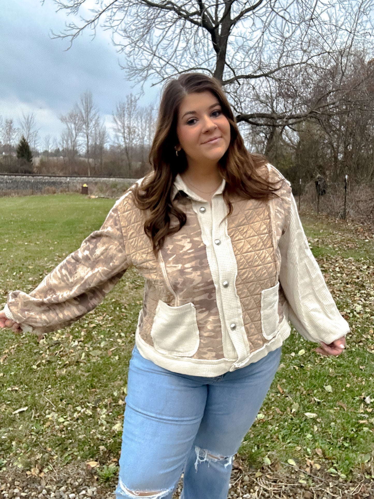 Outlander Quilted Button-Up