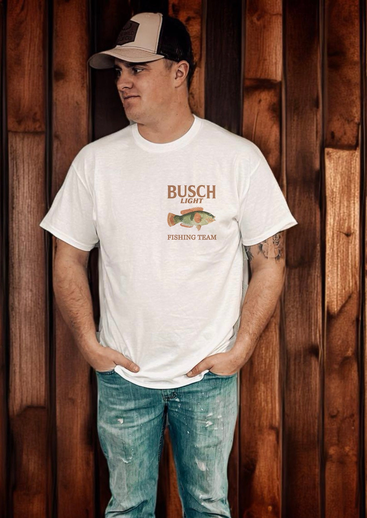 Busch Light Fishing Team Tee