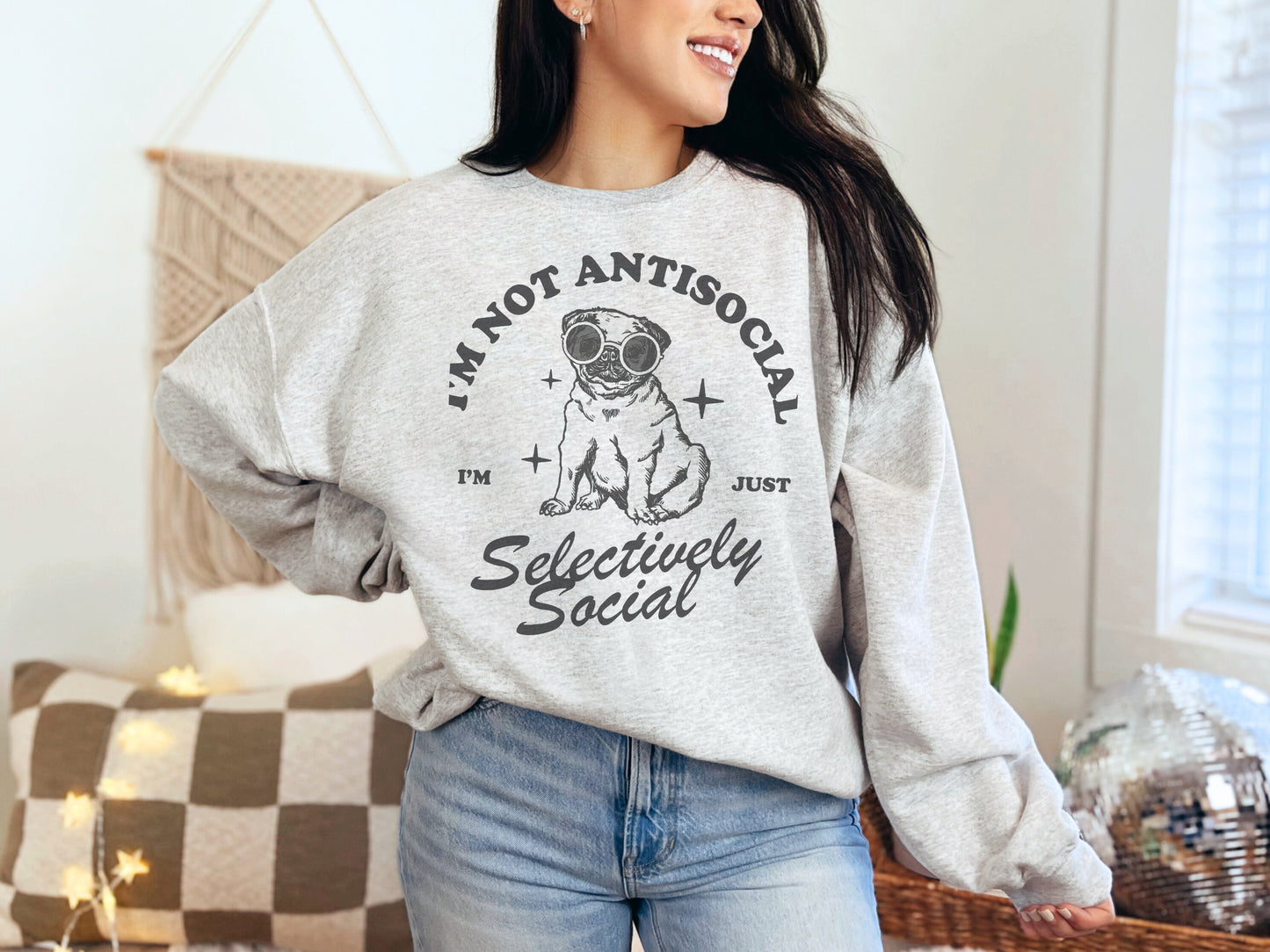 Selectively Social Crewneck Sweatshirt