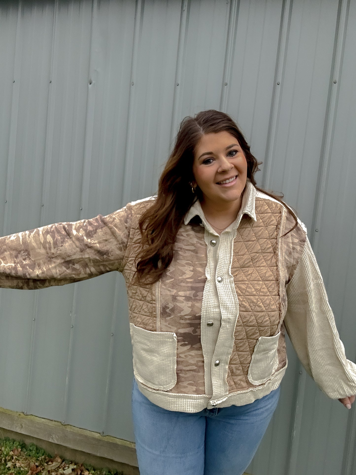 Outlander Quilted Button-Up