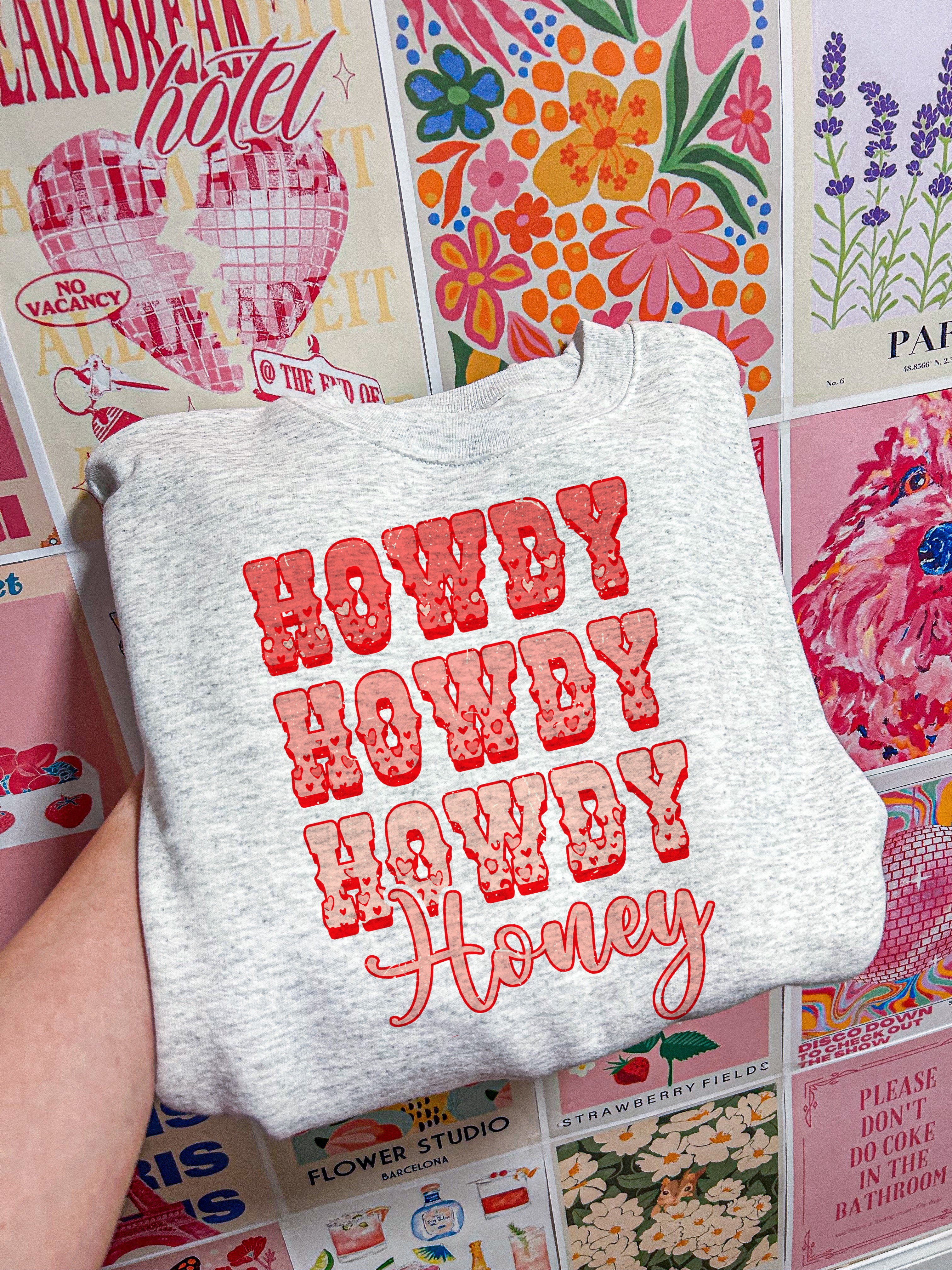 Honey crewneck sale sweatshirt