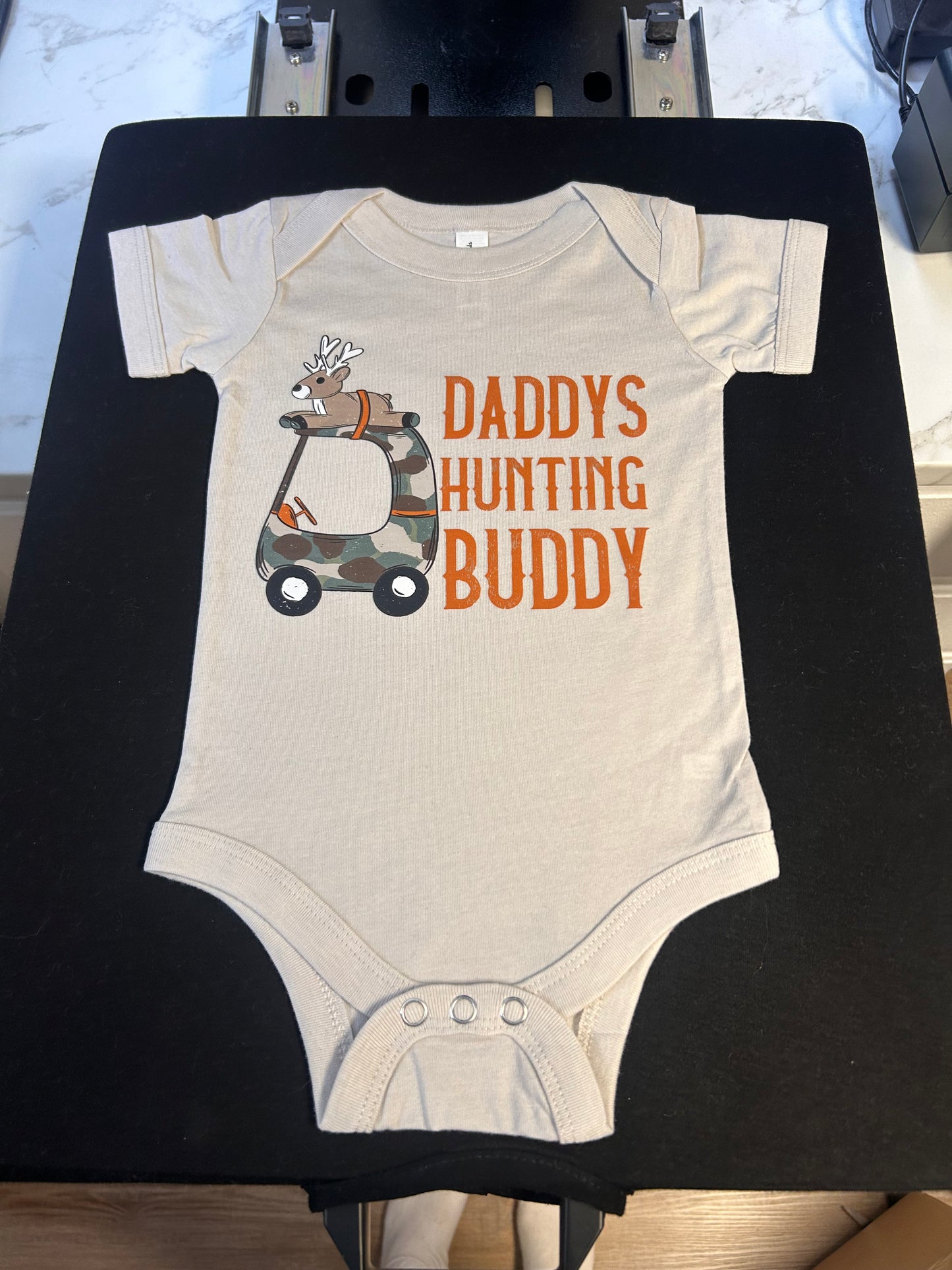 Daddys Hunting Buddy Onesie