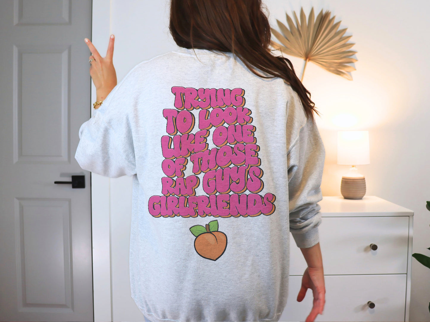 Rap Guy’s Girlfriend Crewneck Sweatshirt