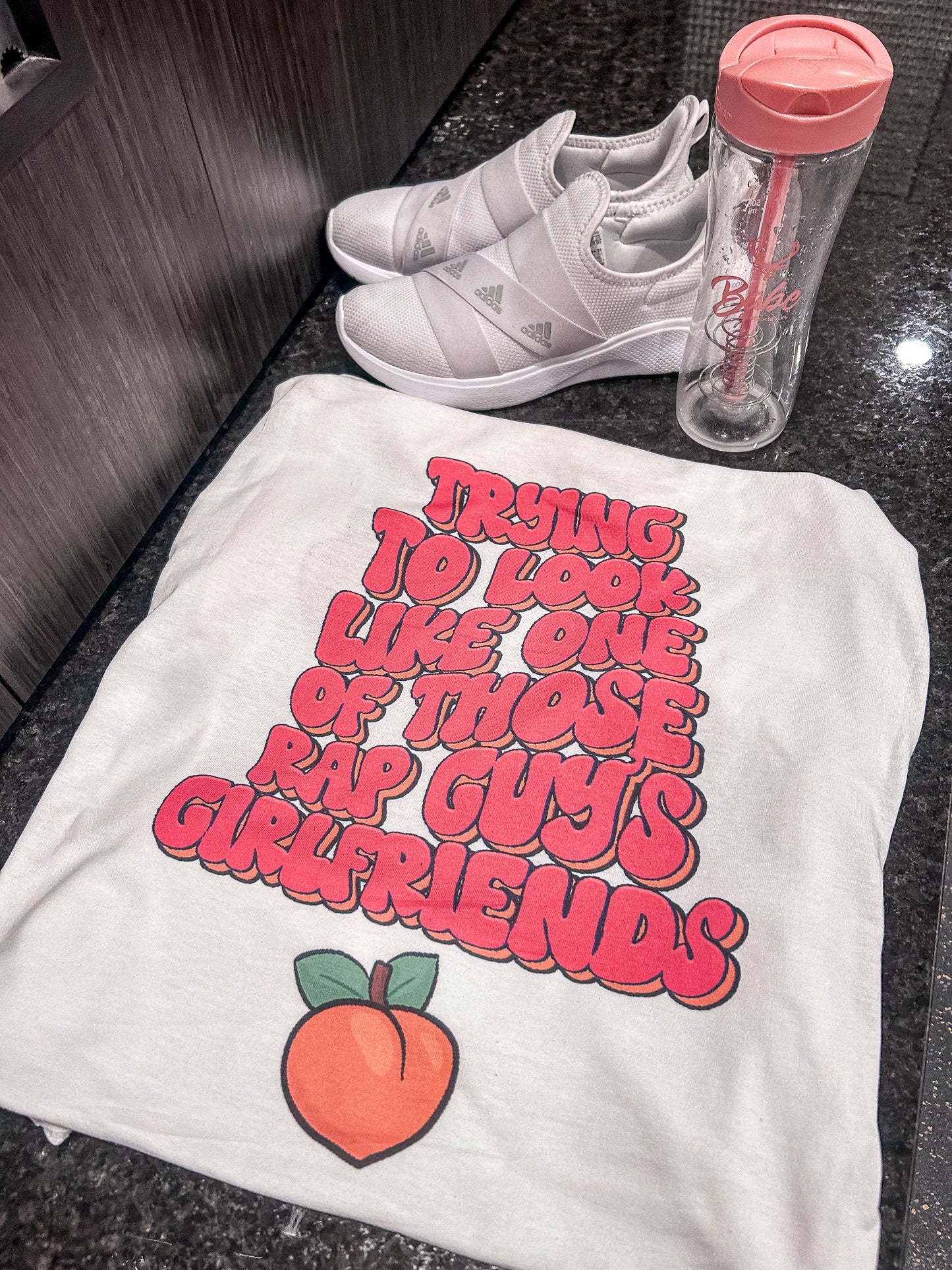 Rap Guy’s Girlfriend Peach Tee