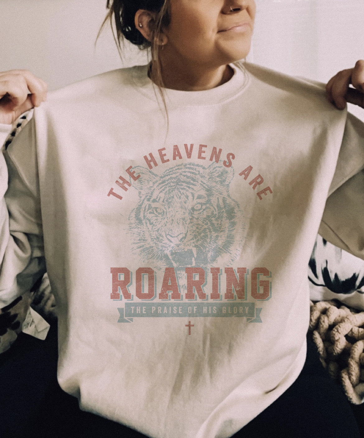 Heavens Roaring Crewneck Sweatshirt