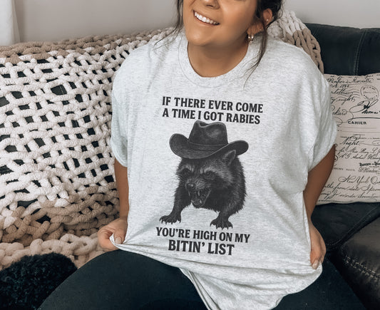 Bitin' List Feral Raccoon